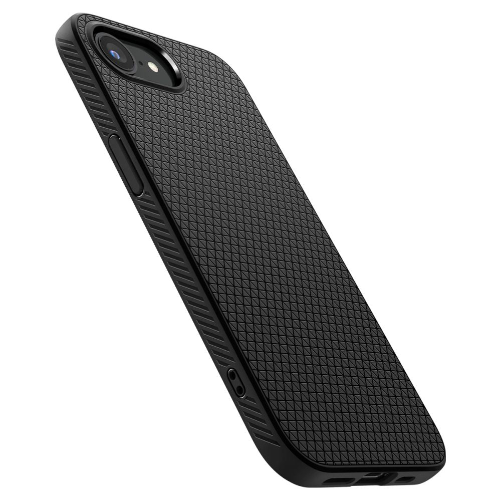 Case for Apple iPhone 17e / 16e, Spigen, Liquid Air, Black ACS09161