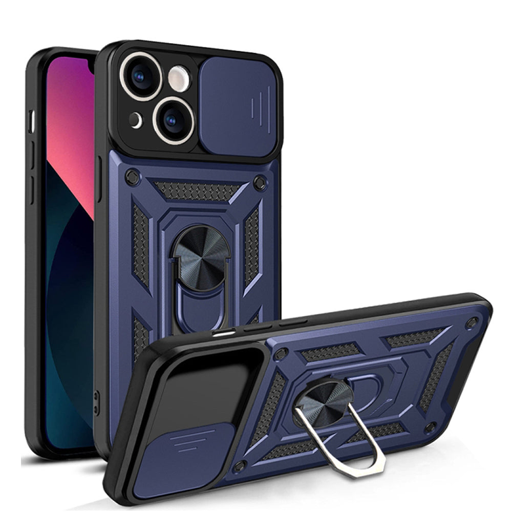 Case for Apple iPhone 14, Techsuit, CamShield, Blue