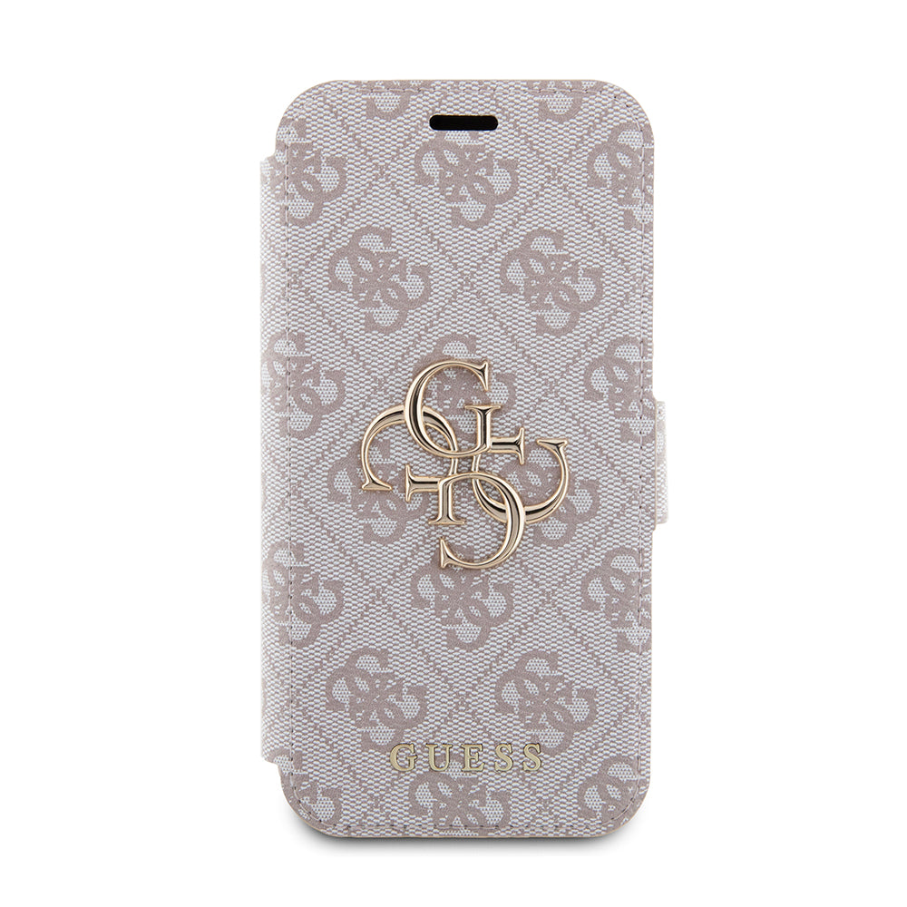 Case for Apple iPhone 15 Pro, Guess, 4G Book, Pink