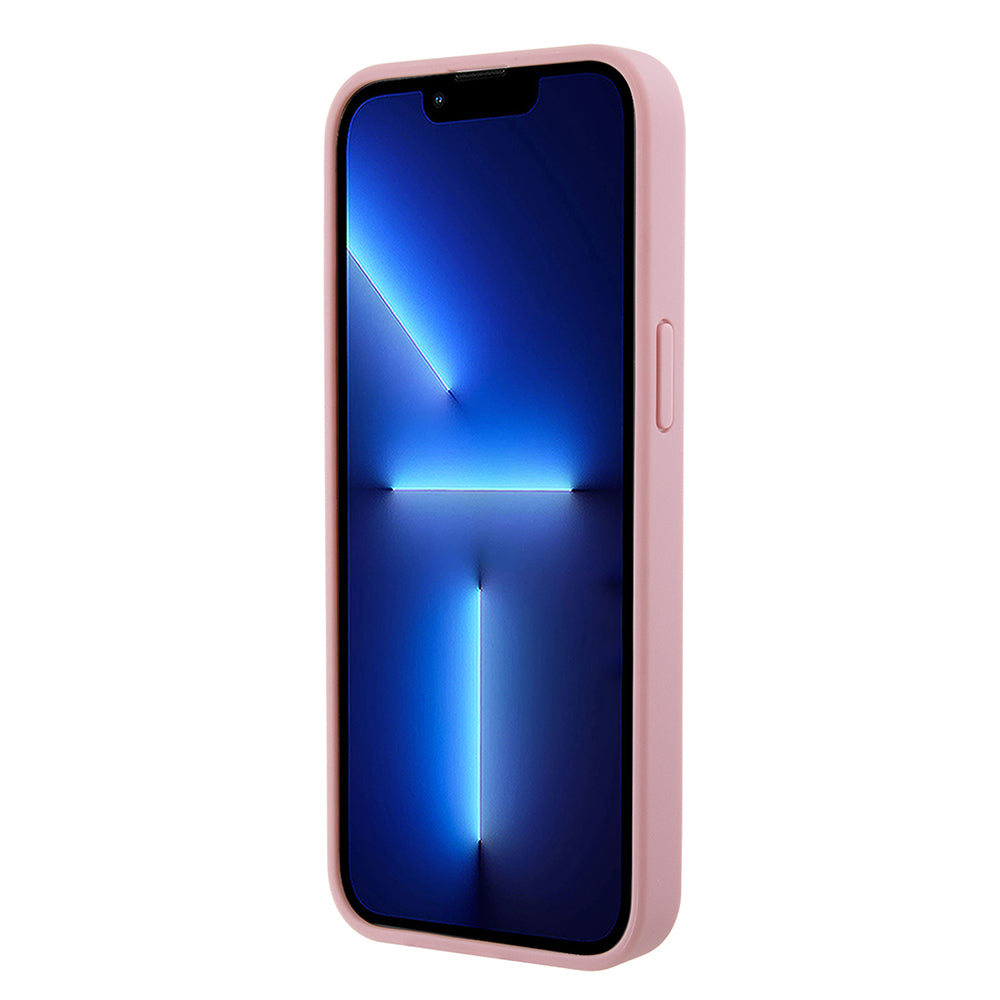 Case for Apple iPhone 15 Pro Max, Guess, 4G Stamped, Pink