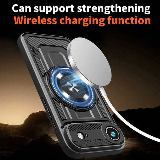 Case for Apple iPhone 17 Air, Techsuit, RuggedCam, Purple