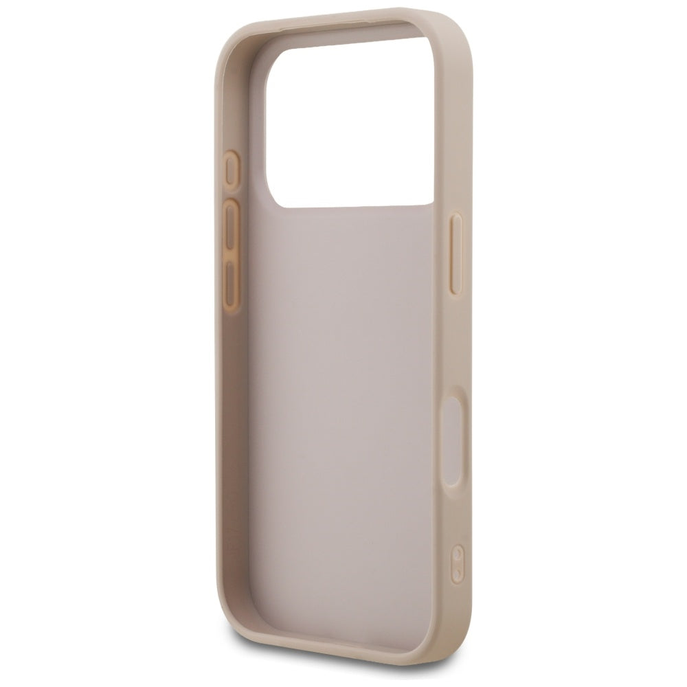 Case for Apple iPhone 17 Pro, Guess, 4G Classic, Pink
