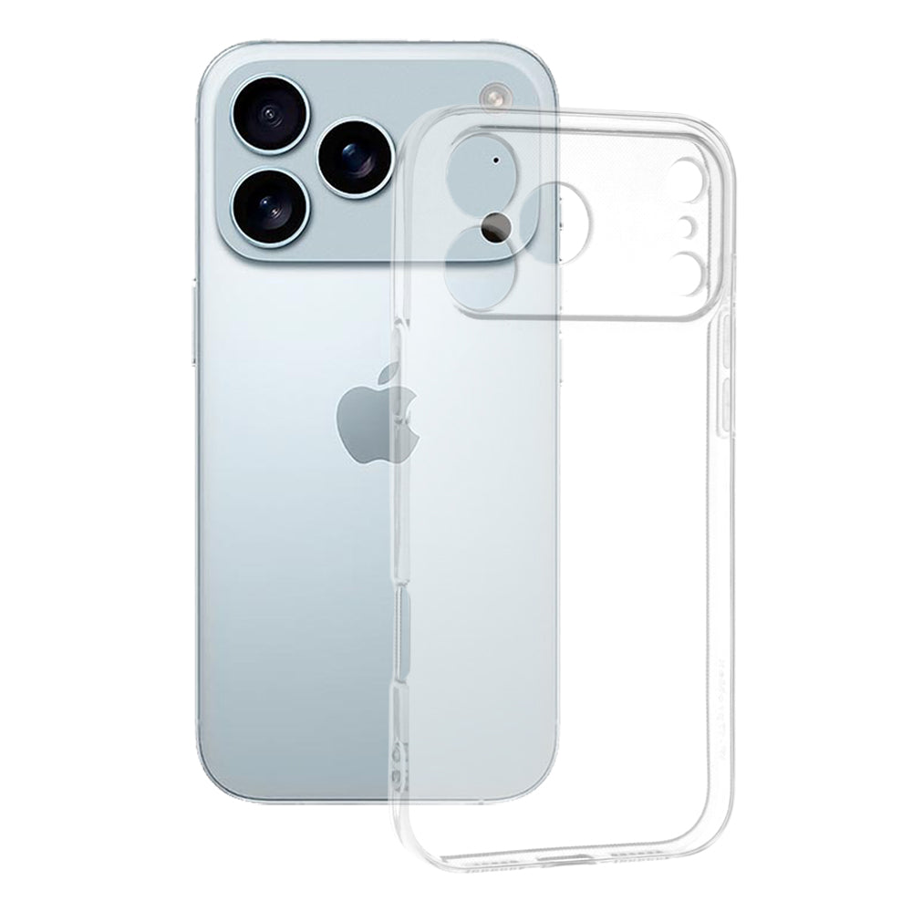 Case for Apple iPhone 17 Pro Max, Techsuit, Clear, Transparent