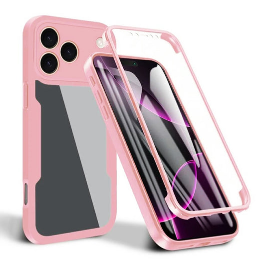 Case for Apple iPhone 17 Pro, Techsuit, ColorVerse 360, Pink