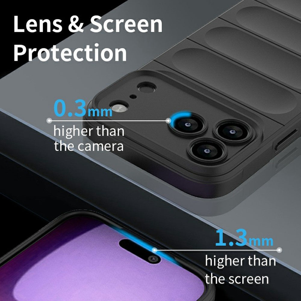 Case for Apple iPhone 18 Pro / 17 Pro, Techsuit, Magic Shield, Purple
