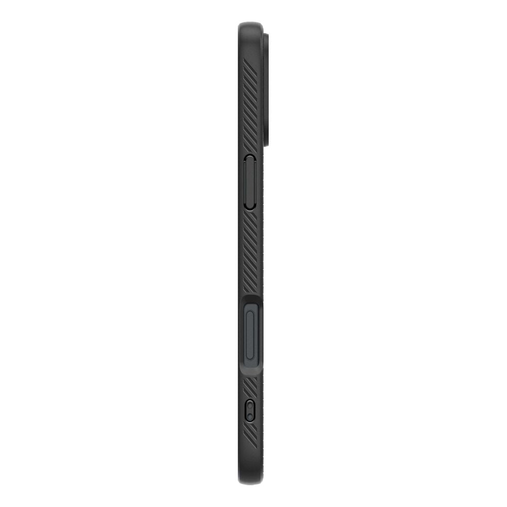 Case for Apple iPhone 16 Plus, Spigen, Liquid Air, Matte Black ACS08066