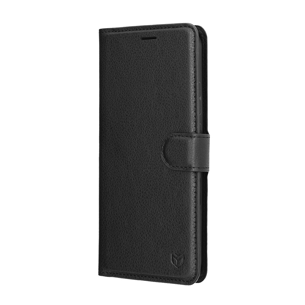 Case for Honor Magic8 Pro, Techsuit, Leather Folio, Black