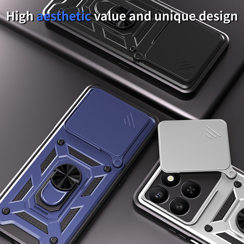 Case for Honor X5c Plus, Techsuit, CamShield, Gold