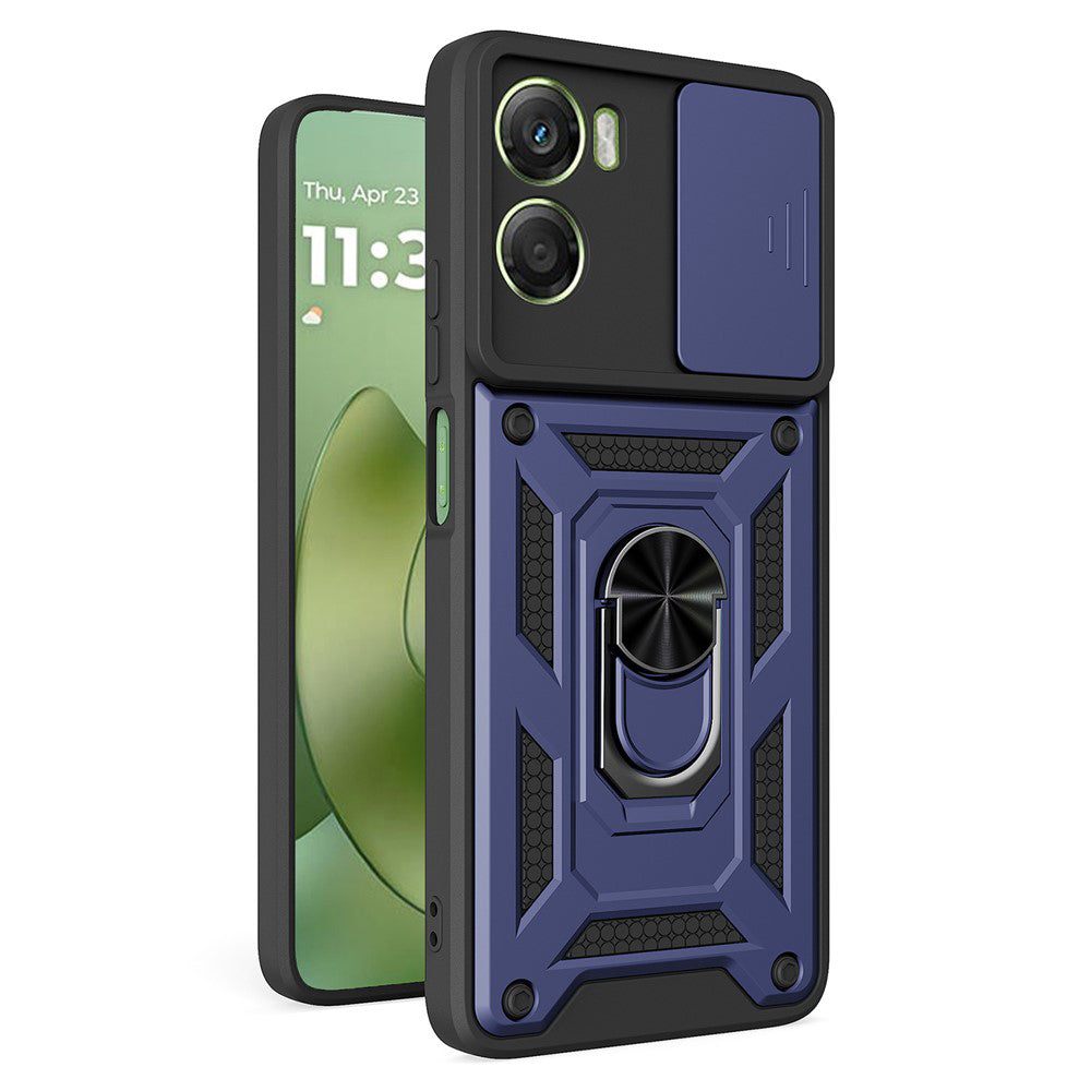 Case for Motorola Moto G06, Techsuit, CamShield, Blue