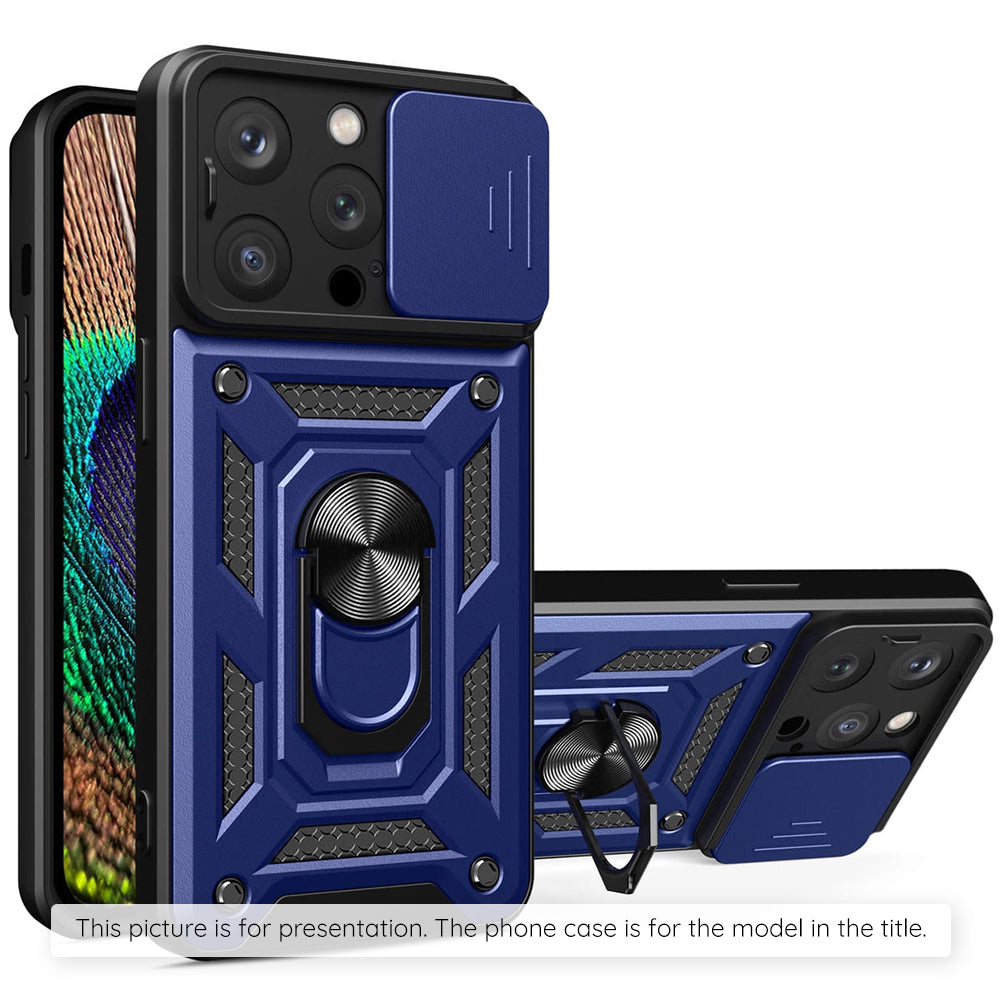 Case for Motorola Moto G15 / G15 Power, Techsuit, CamShield, Blue
