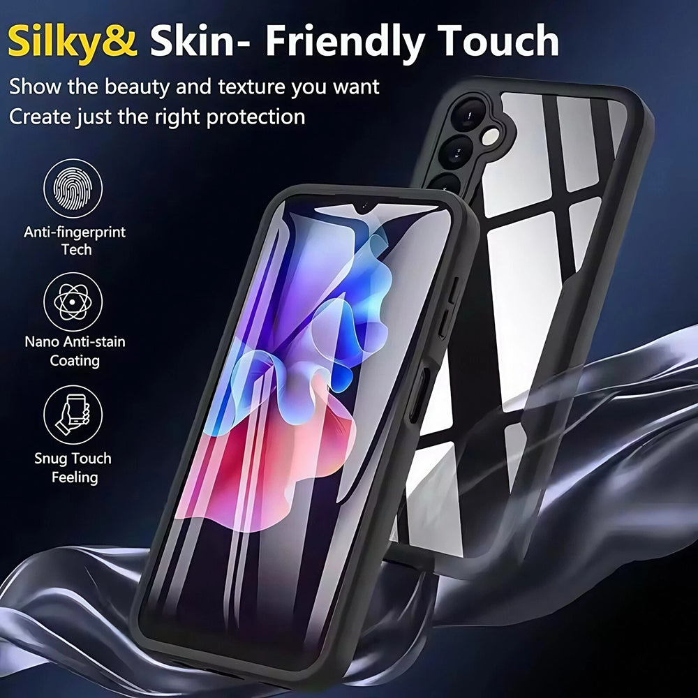 Case for Oppo Reno14, Techsuit, ColorVerse 360, Black