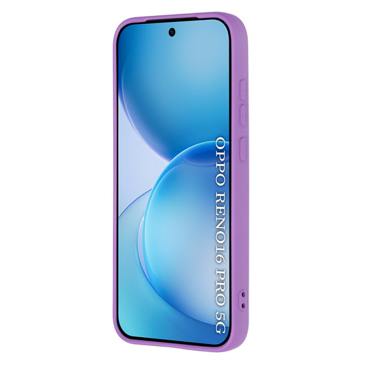 Case for Oppo Reno16 Pro, Techsuit, SoftFlex, Purple