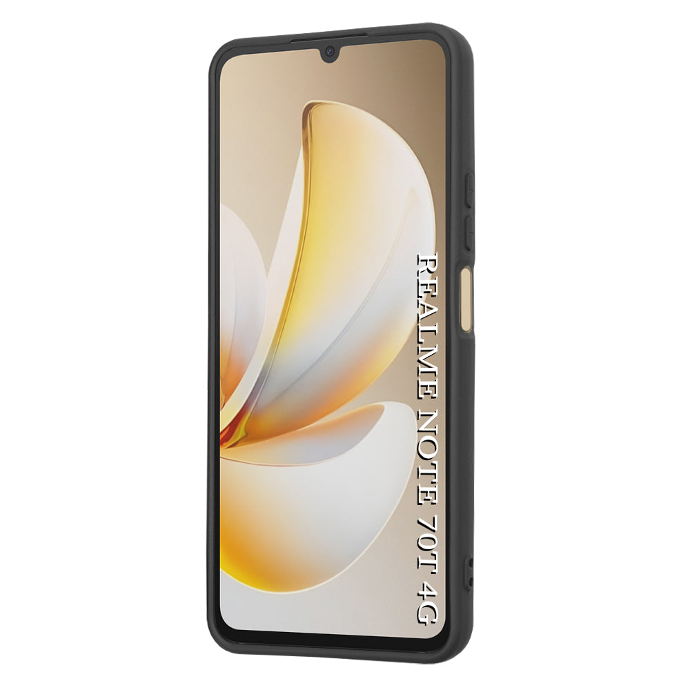 Case for Realme Note 70T, Techsuit, SoftFlex, Black