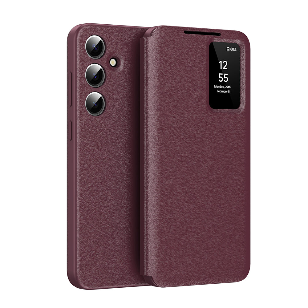Case for Samsung Galaxy A16 5G A166 / A16 4G A165, Techsuit, SmartView, Red
