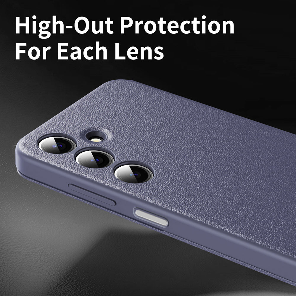 Case for Samsung Galaxy A18 5G A186 / A18 4G A185 / F17 / M17 / A17 4G A175, Techsuit, SmartView, Purple
