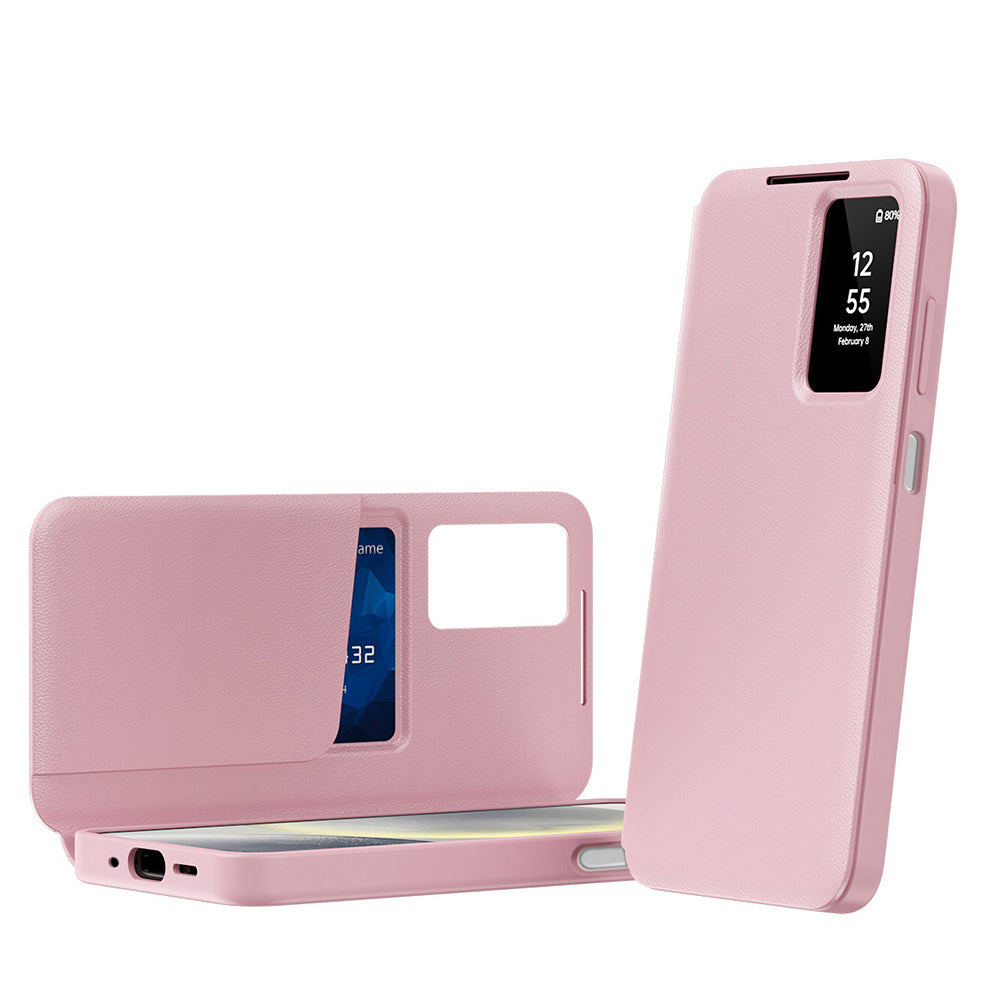 Case for Samsung Galaxy A17 4G / A17 5G / A26 A266, Techsuit, SmartView, Pink