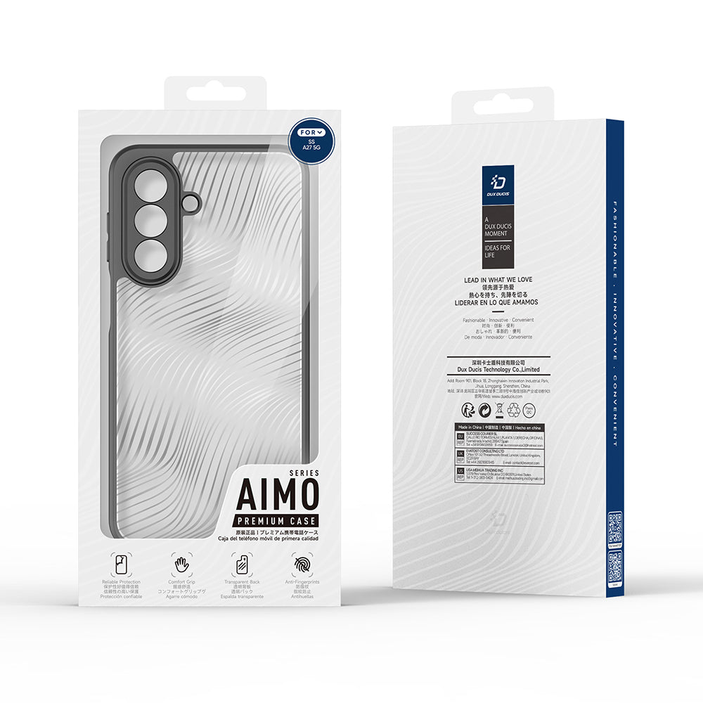 Case for Samsung Galaxy A27 5G, DUX DUCIS, Aimo, Black