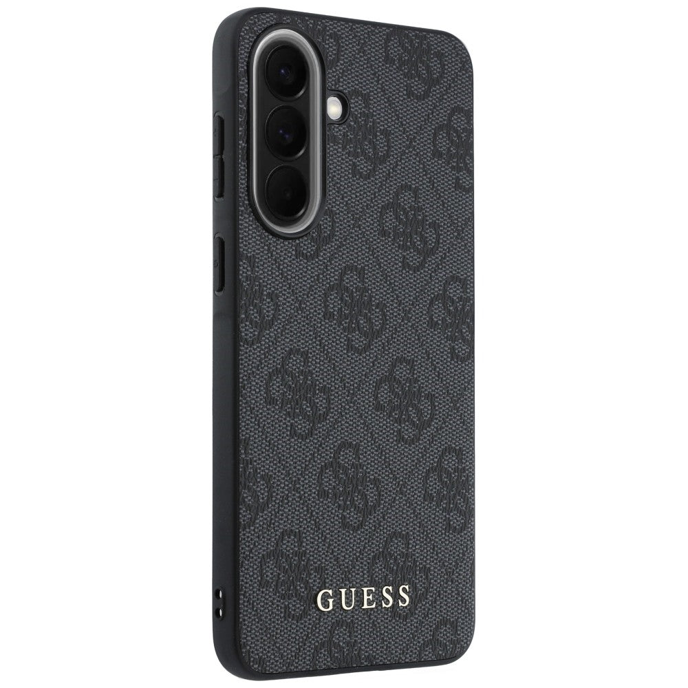 Case for Samsung Galaxy A37 5G, Guess, 4G Classic Logo Charm, Black