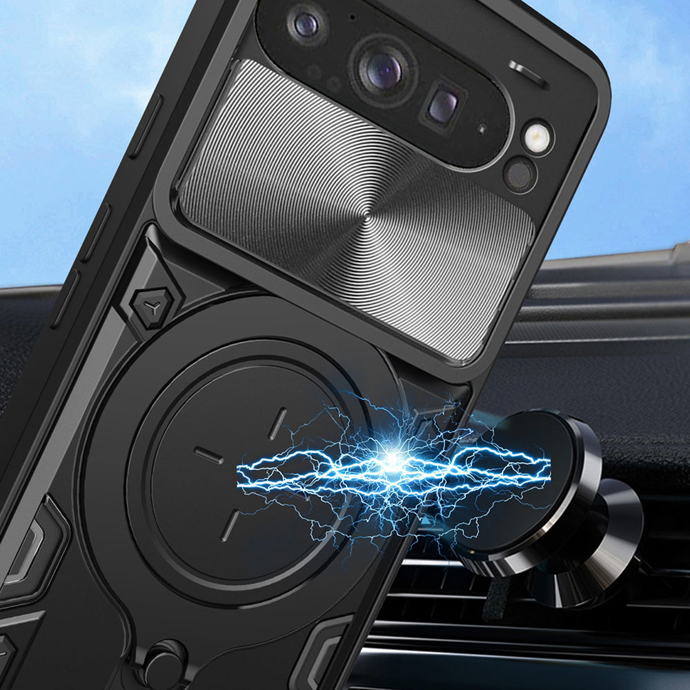 Case for Samsung Galaxy A37 5G, Techsuit, CamGuard Pro, Black