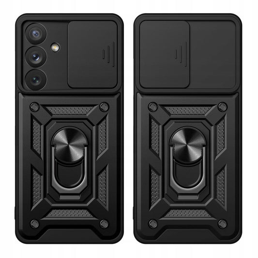 Case for Samsung Galaxy A55 5G A556, Techsuit, CamShield, Black