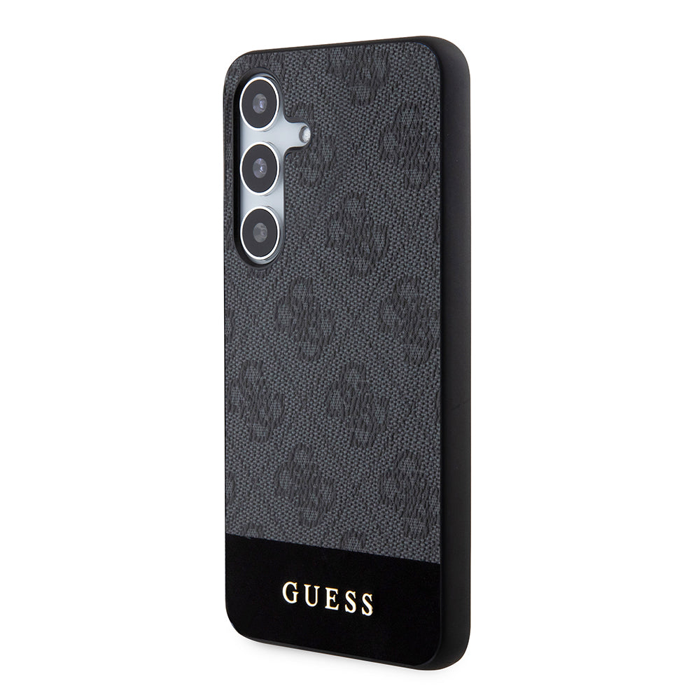 Case for Samsung Galaxy S24+ S926, Guess, 4G Stripe, Black