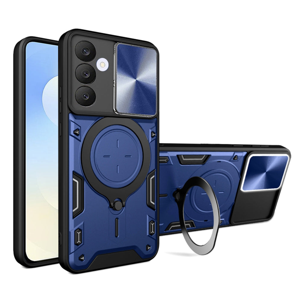 Case for Samsung Galaxy S25 FE, Techsuit, CamGuard Pro, Blue