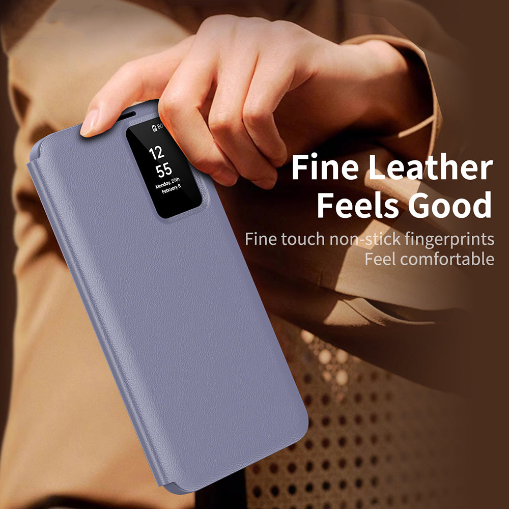 Case for Samsung Galaxy S25 FE, Techsuit, SmartView, Purple