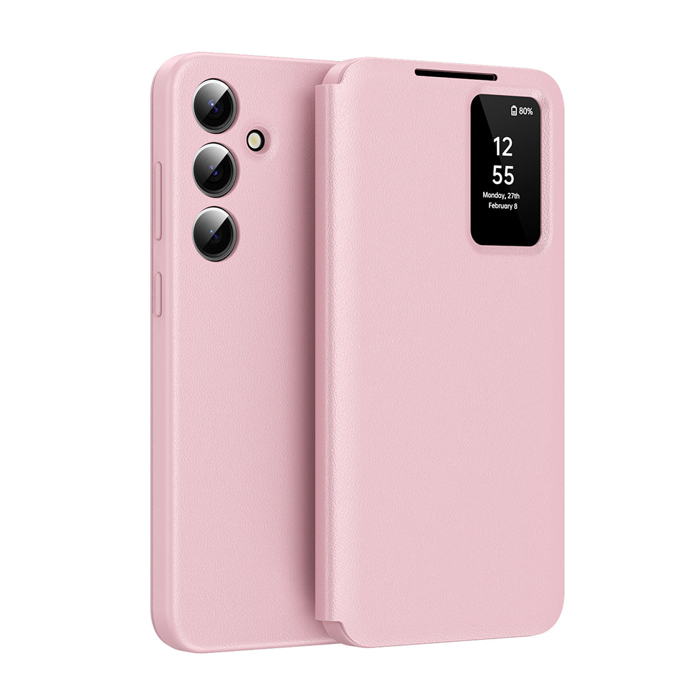 Case for Samsung Galaxy S25 FE, Techsuit, SmartView, Pink