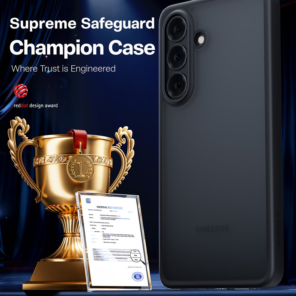 Case for Samsung Galaxy S26 Plus S947, Torras, Guardian, Black
