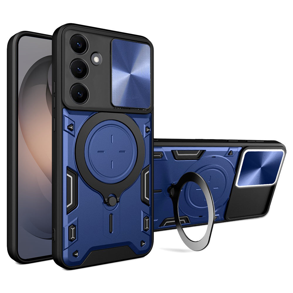 Case for Samsung Galaxy S26 S942, Techsuit, CamGuard Pro, Blue