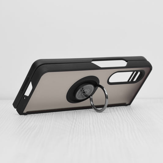 Case for Samsung Galaxy Z Fold3 5G F926, Techsuit, Glinth, Black