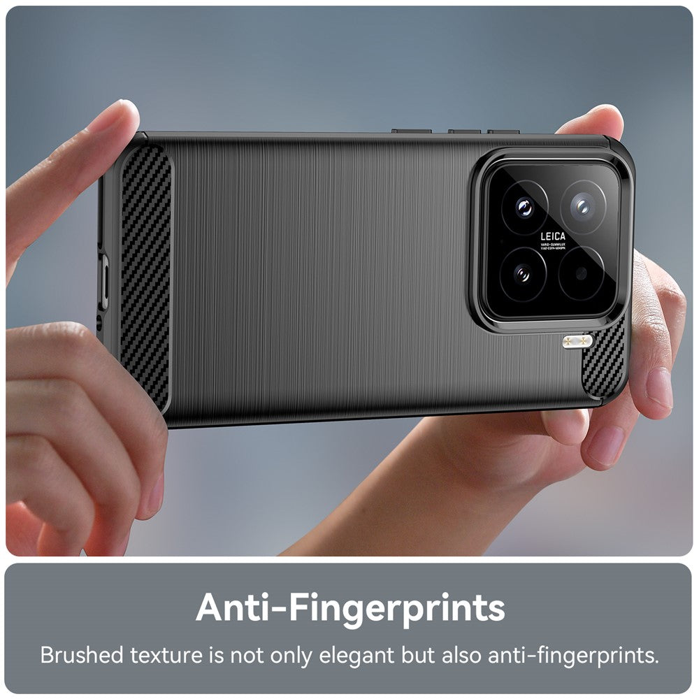Case for Xiaomi 15T Pro, Techsuit, Carbon, Black