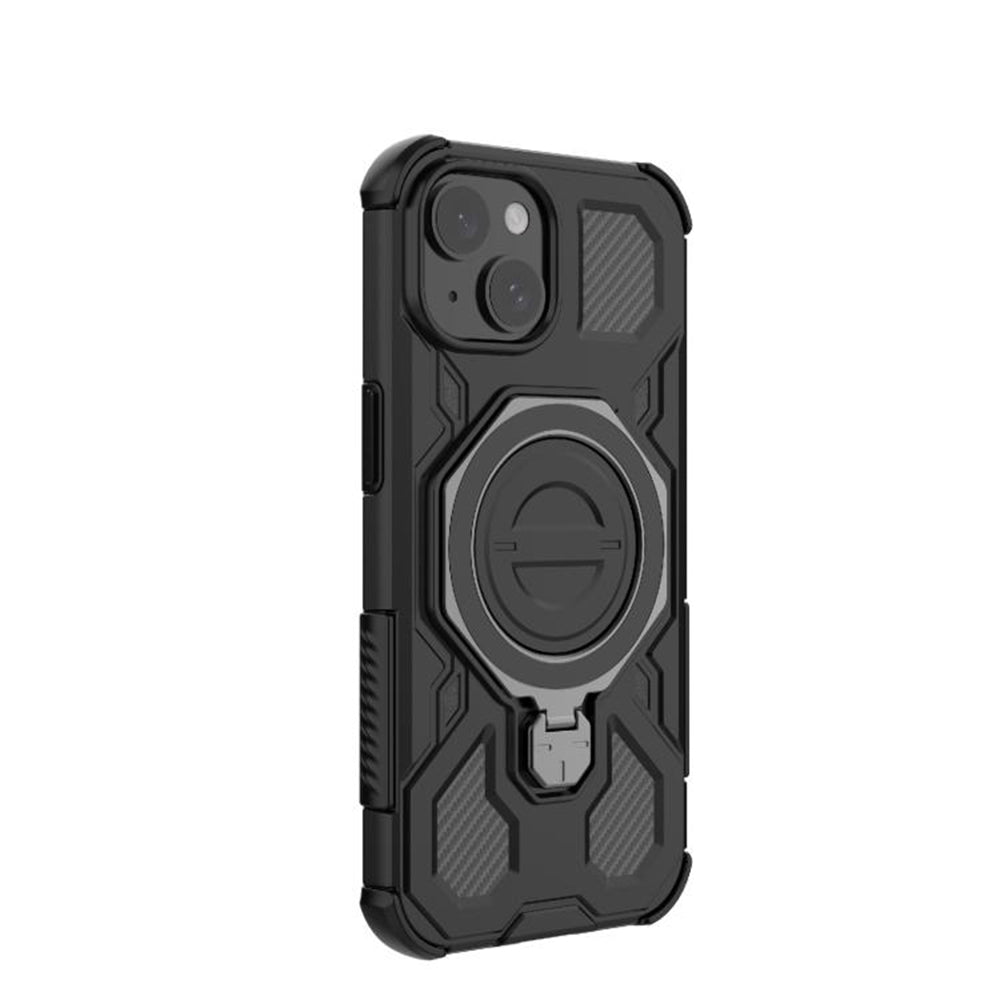 Case for Xiaomi 15T, Techsuit, Carbon Shield Pro, Black