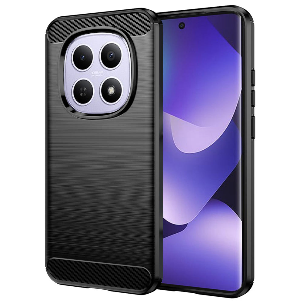 Case for Xiaomi Poco M8 / Redmi Note 15 5G / Note 15 4G, Techsuit, Carbon, Black
