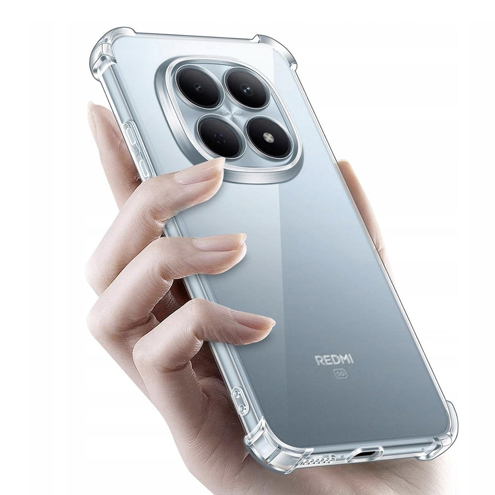 Case for Xiaomi Poco M8 / Redmi Note 15 5G / Note 15 4G, Techsuit, Shockproof Clear, Transparent