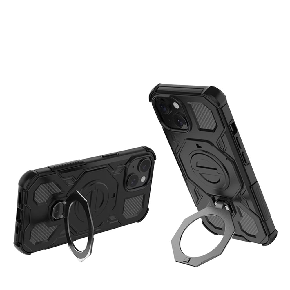 Case for Xiaomi Redmi 15 5G / 15 4G, Techsuit, Carbon Shield Pro, Blue