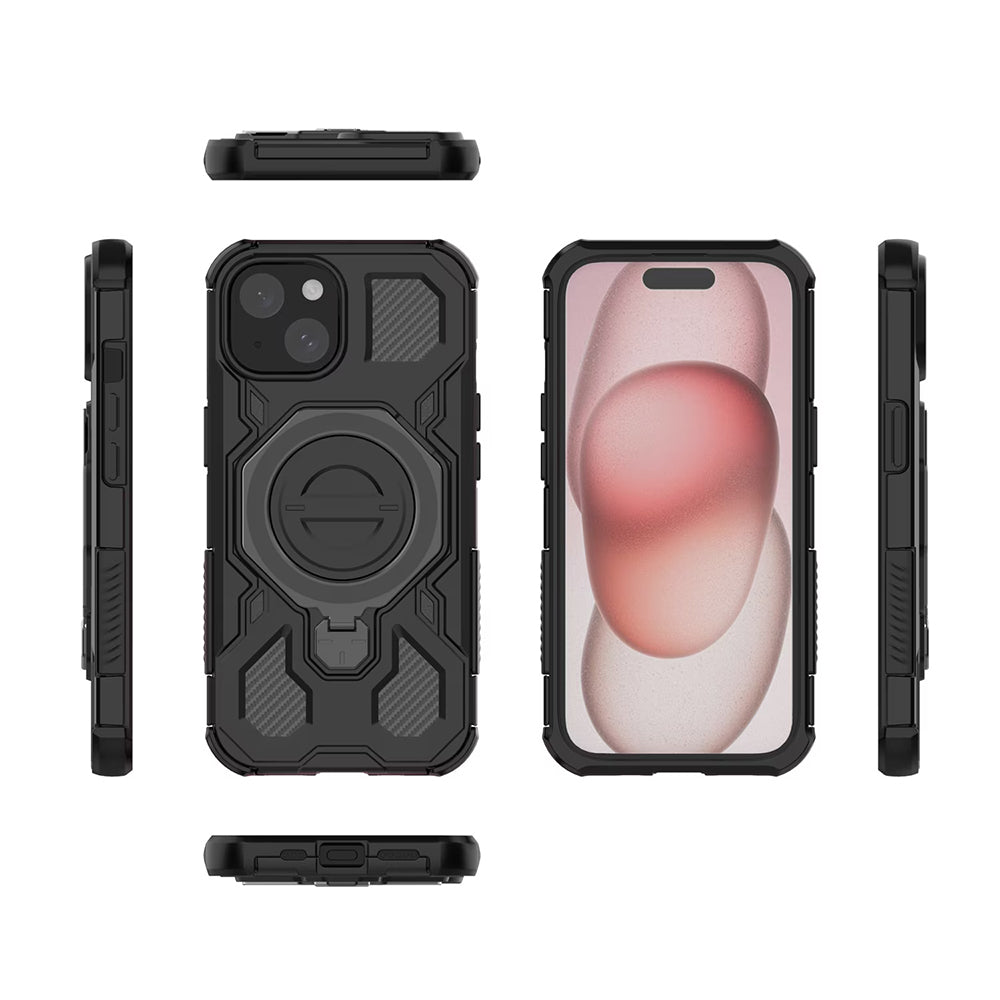 Case for Xiaomi Redmi 15 5G / 15 4G, Techsuit, Carbon Shield Pro, Blue