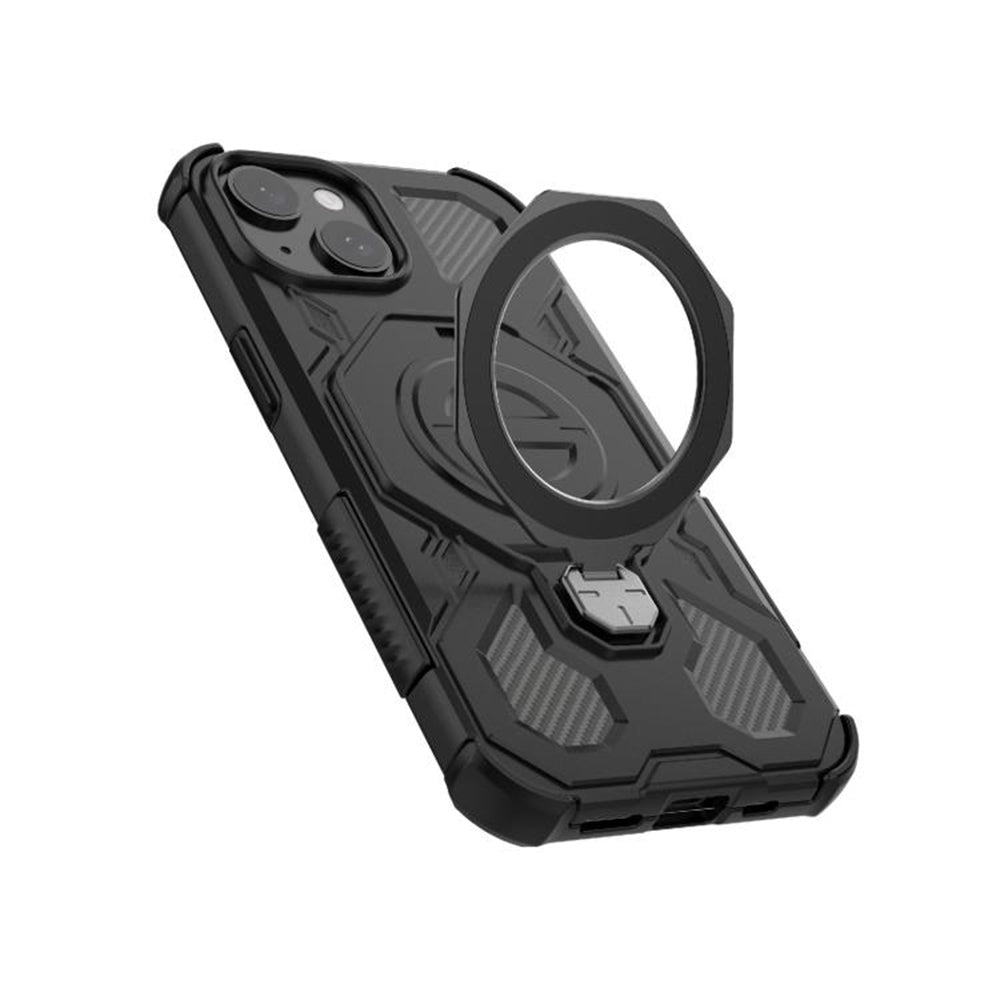 Case for Xiaomi Redmi 15 5G / 15 4G, Techsuit, Carbon Shield Pro, Blue