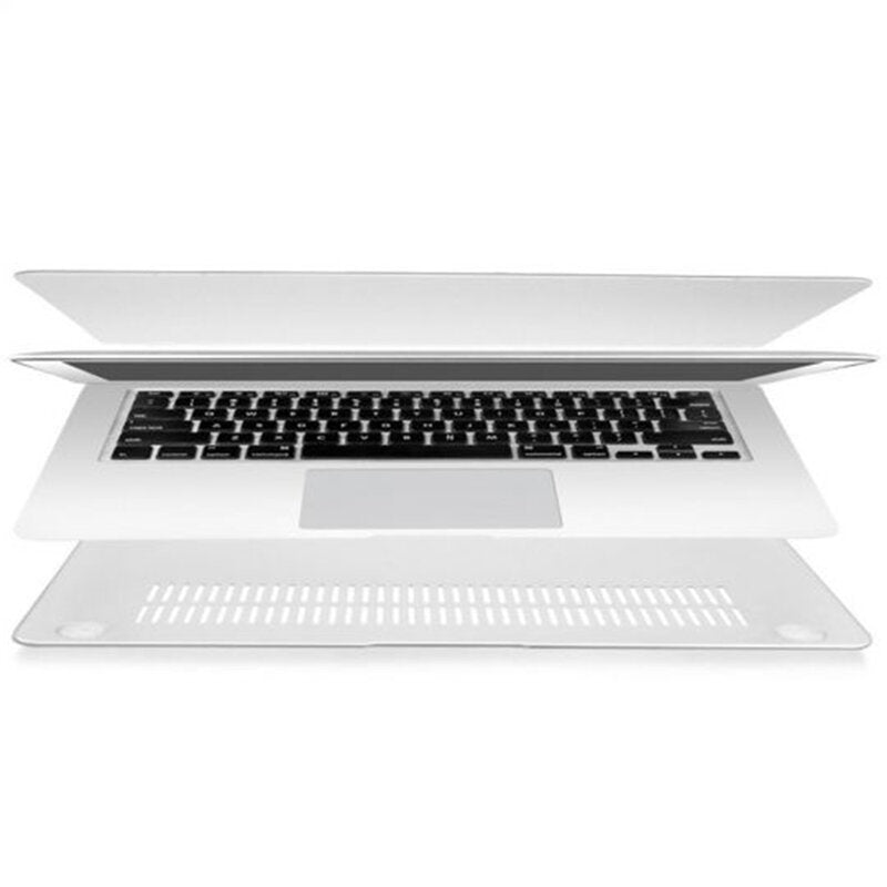 Techsuit UltraShell Case for Apple MacBook Pro 14inch (2026) / (2025) / (2023) / (2022) / (2021), Matte Transparent