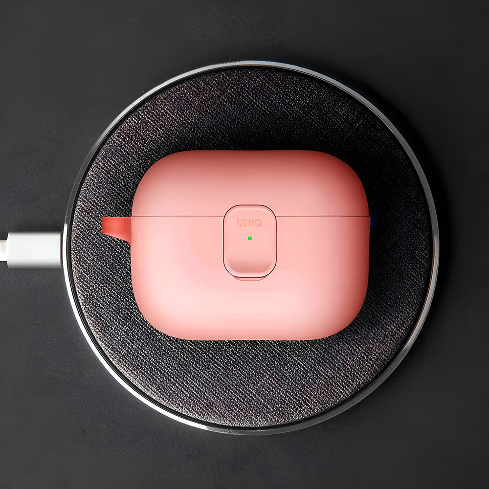 UNIQ Clyde Case for Apple AirPods 4, Coral