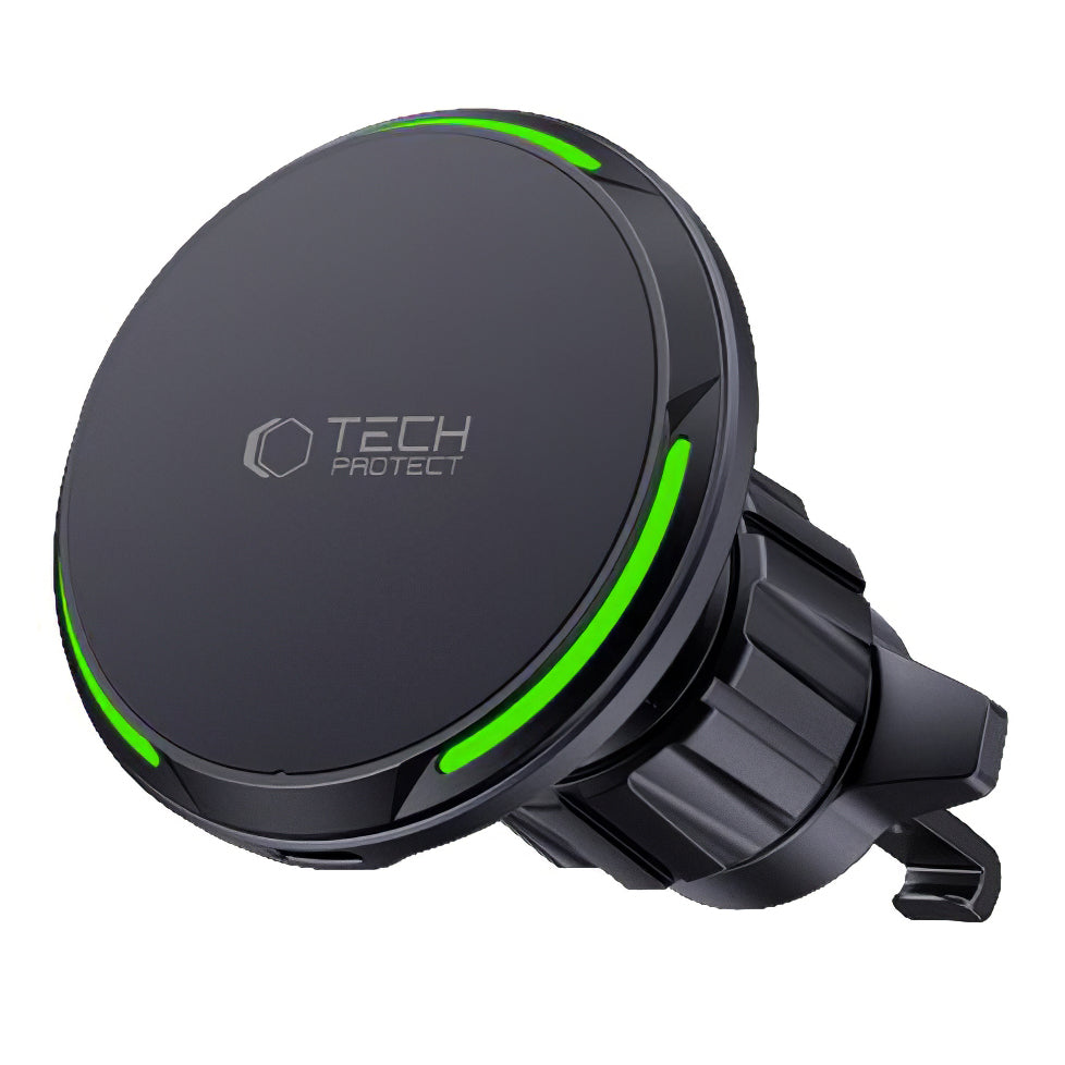 Wireless Car Charger Tech-Protect MM15W-V7 QI2, 15W, 1.67A, Black