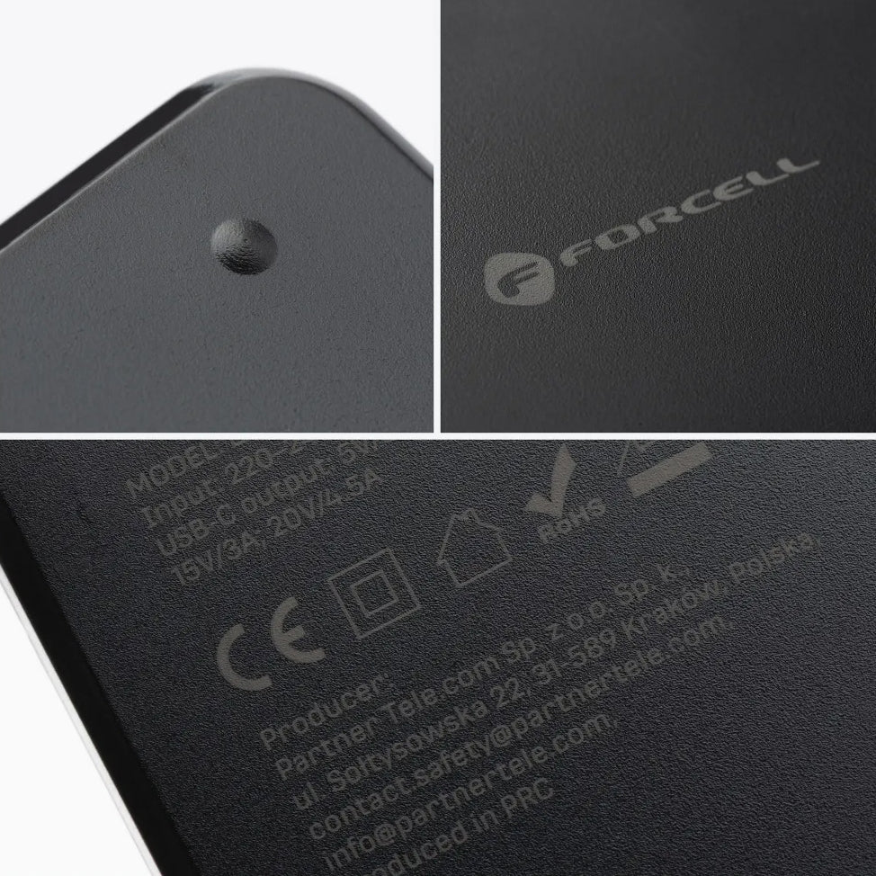 Forcell F-Energy E856 Charger, 65W, Universal, Black