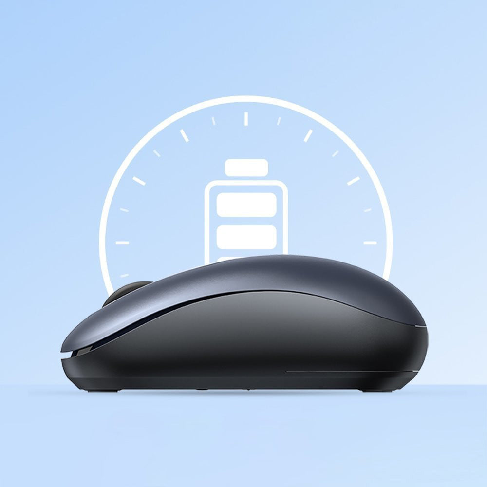UGREEN MU105 Wireless Mouse, 2400DPI, Navy Blue
