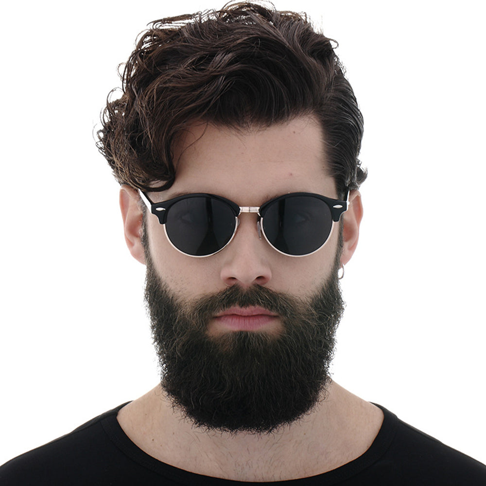 Men's Techsuit 66612 Sunglasses, Polarized, UV Protection, Gold Blue