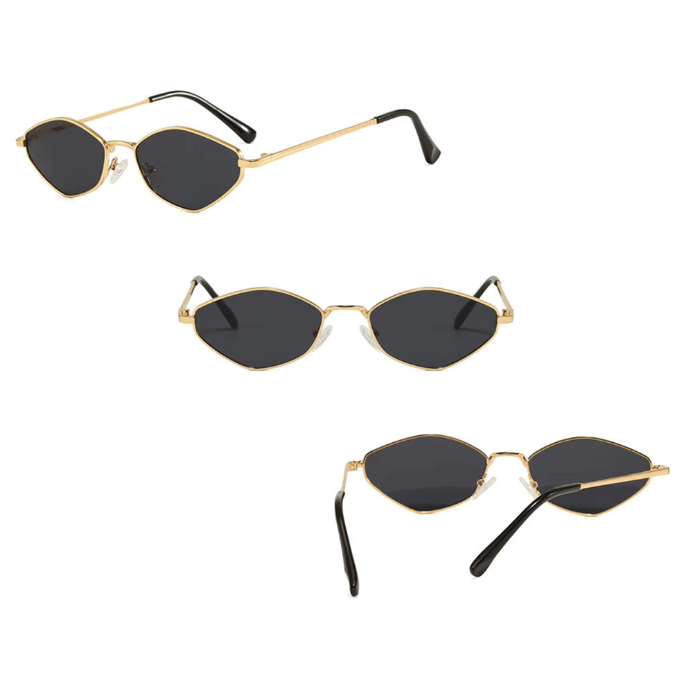 Techsuit 6206 Women's Sunglasses, Gold Green