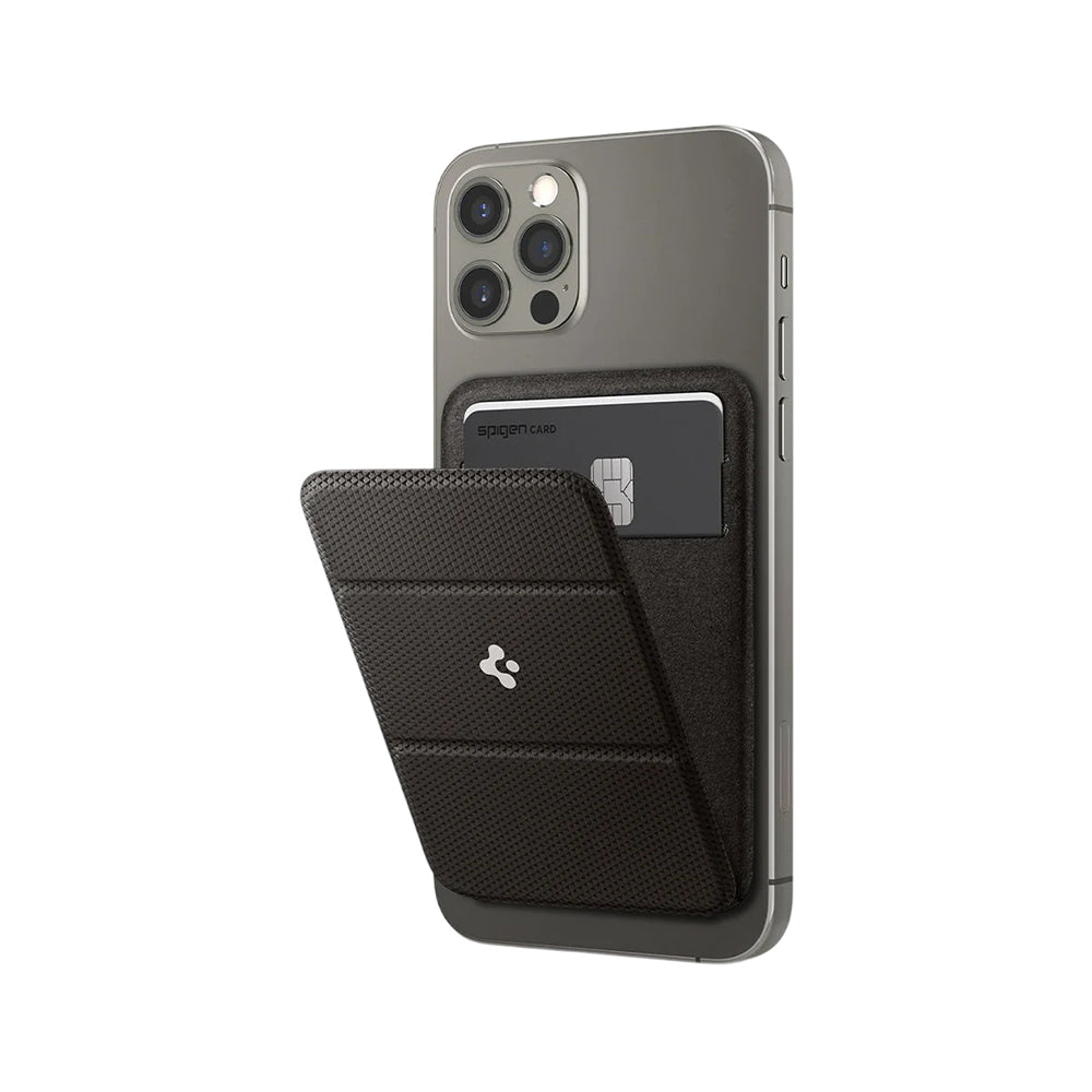 MagSafe Wallet, Spigen, MagFit Smart Fold, Gray AMP02766