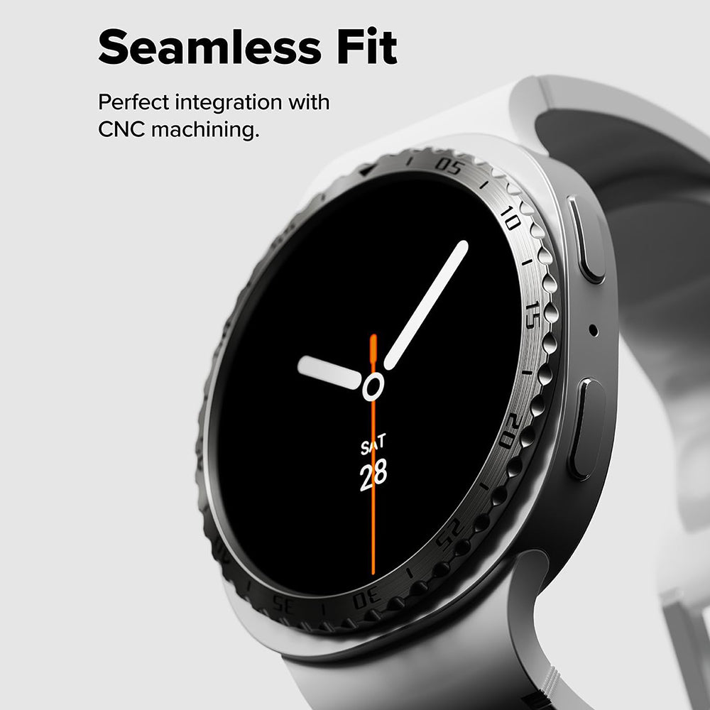 Ringke Inner Styling Protection Frame for Samsung Galaxy Watch8 Classic, Silver