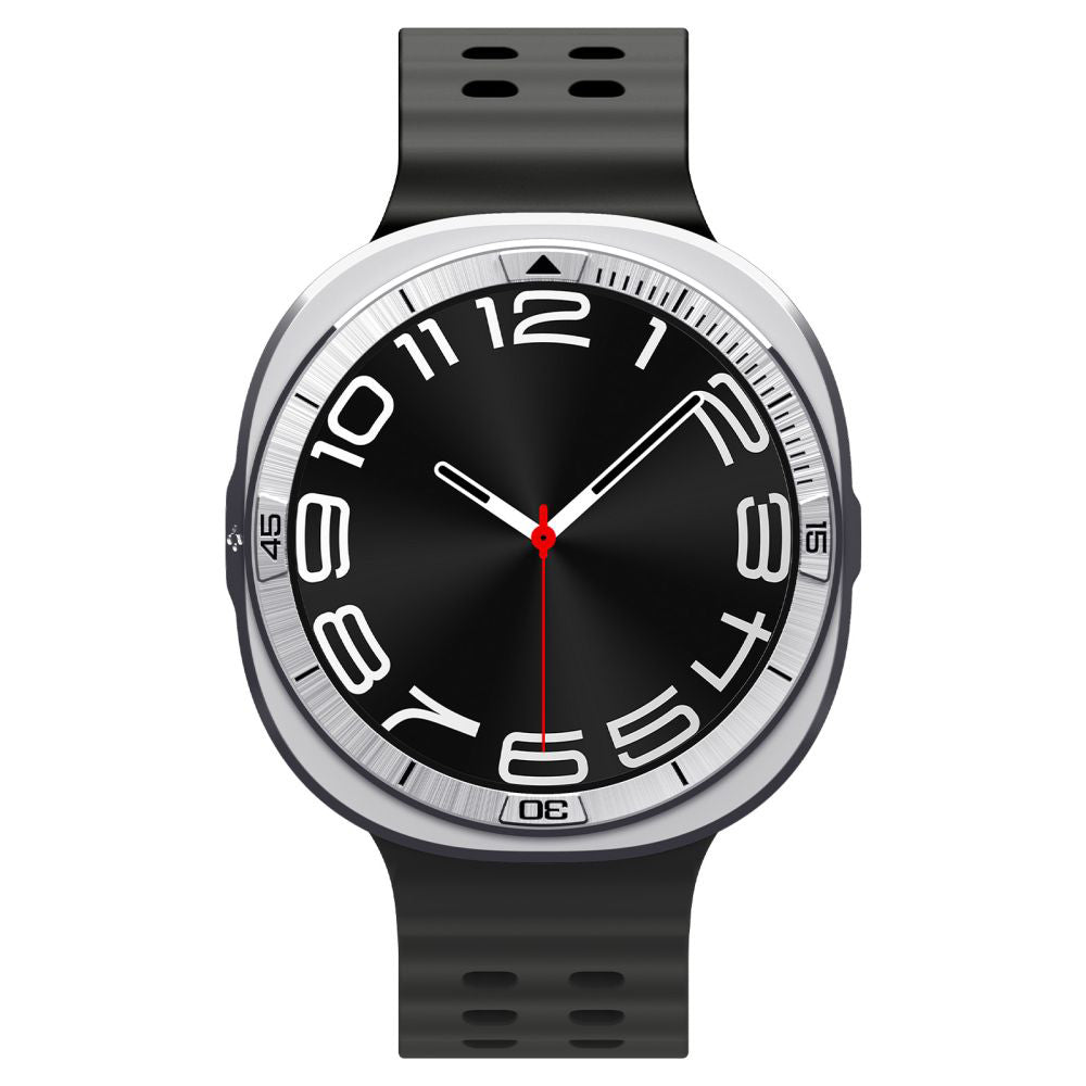 Spigen Tune Pro Pilot Protection Frame for Samsung Galaxy Watch8 44mm, Silver