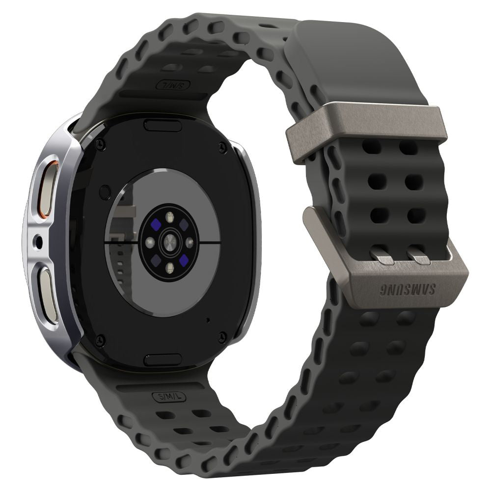 Spigen Tune Pro Pilot Protection Frame for Samsung Galaxy Watch8 44mm, Silver