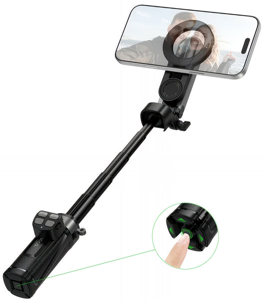 Bluetooth Selfie Stick HOCO K27 Pro, Universal, Black